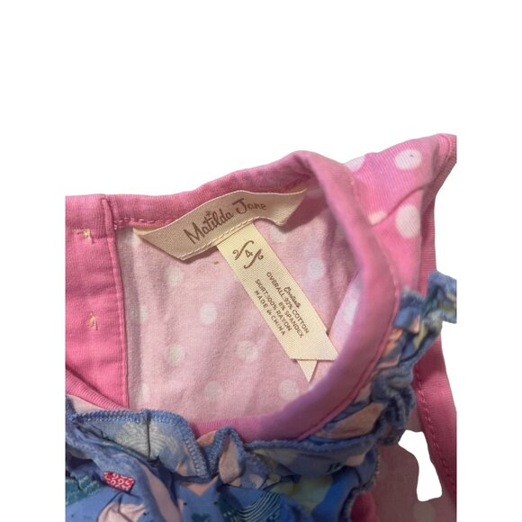 Matilda Jane Dress LoveBird Tunic  Size 4  Very good used condition No flaws to - Picture 3 of 5